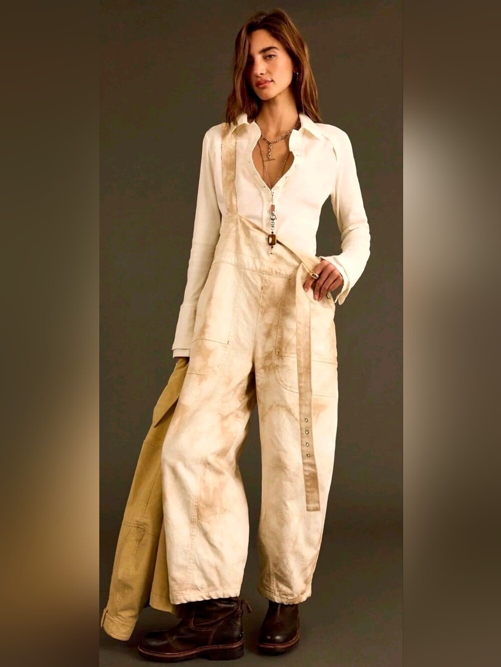 We The Free Felix Overalls L NWT